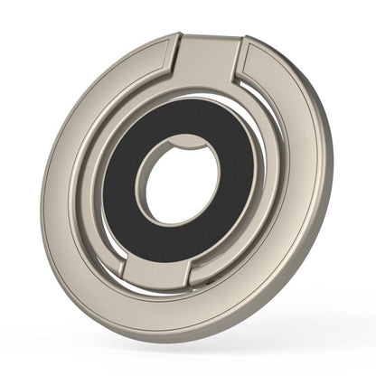 Triple Folding MagSafe Double-Sided Magnetic Phone Ring Holder(Gold) - Ring Holder by buy2fix | Online Shopping UK | buy2fix