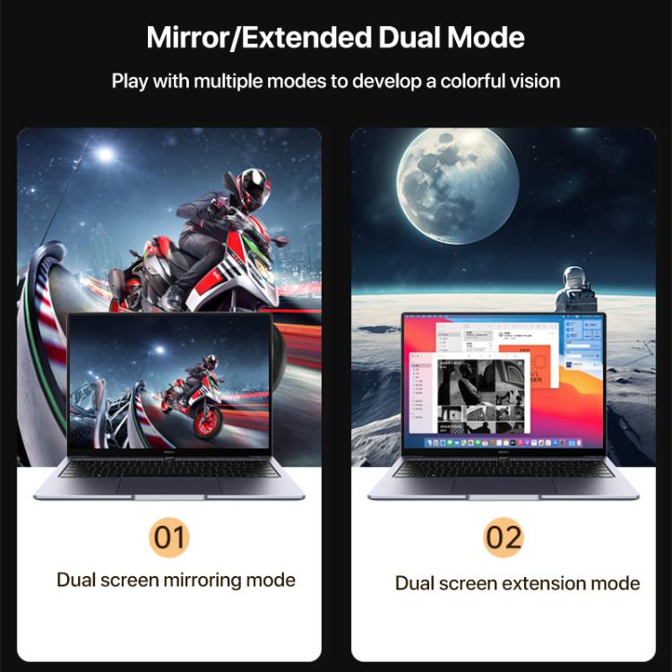 YCE-V286 Type-C to PD3.0 and HDMI 8K Adapter Cable(Blue) - Cable by buy2fix | Online Shopping UK | buy2fix