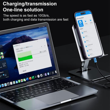 YCE-V292B 100W Type-C to Type-C with E-marker Full Function Data Cable, Length: 1.8m(Blue) - USB-C & Type-C Cable by buy2fix | Online Shopping UK | buy2fix