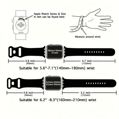 For Apple Watch 42mm / 41mm / 40mm / 38mm xDfind Butterfly Buckle Silicone Watch Band(Dark Green) - Watch Bands by xDfind | Online Shopping UK | buy2fix