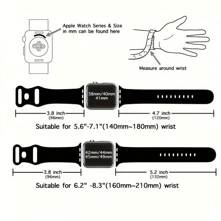 For Apple Watch 46mm / 49mm / 45mm / 44mm xDfind Butterfly Buckle Silicone Watch Band(Rock Grey) - Watch Bands by xDfind | Online Shopping UK | buy2fix
