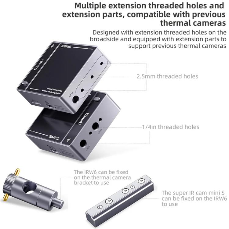 QianLi IRW6 Infrared Thermal Image Wireless Transferring Module Support Super Cam Series - Others by QIANLI | Online Shopping UK | buy2fix