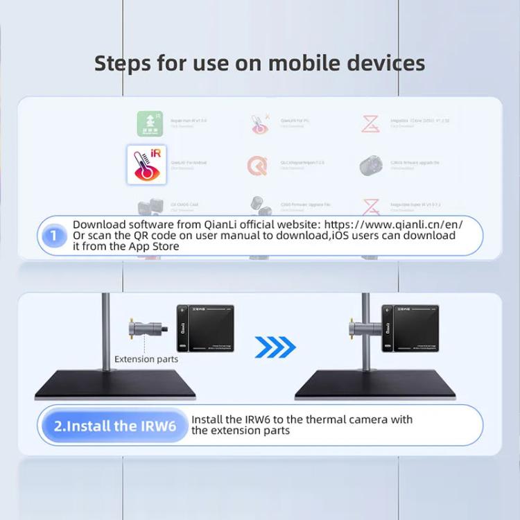 QianLi IRW6 Infrared Thermal Image Wireless Transferring Module Support Super Cam Series - Others by QIANLI | Online Shopping UK | buy2fix