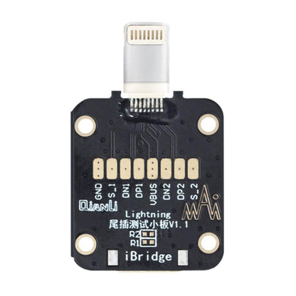 QianLi iBridge Tail Plug Charging DNDP Detection Epitaxial Board, Model:8 Pin - Test Tools by QIANLI | Online Shopping UK | buy2fix