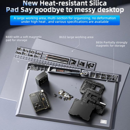 Mega-Idea B656 Desktop Insulation Heat-Resistant Silicone Pad - Working Mat by buy2fix | Online Shopping UK | buy2fix