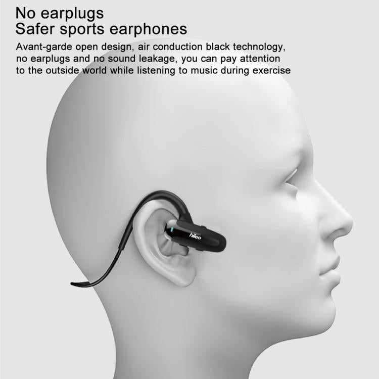 Hileo Hi70 Ear-Hook Sports Air Conduction Wireless Earphone(Navy Blue) - Sport Earphone by Hileo | Online Shopping UK | buy2fix