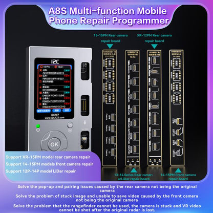 i2C A8S Multi-function Phone Repair Programmer, Model:Host+12-15 Plus True Tone Board - Repair Programmer by i2C | Online Shopping UK | buy2fix