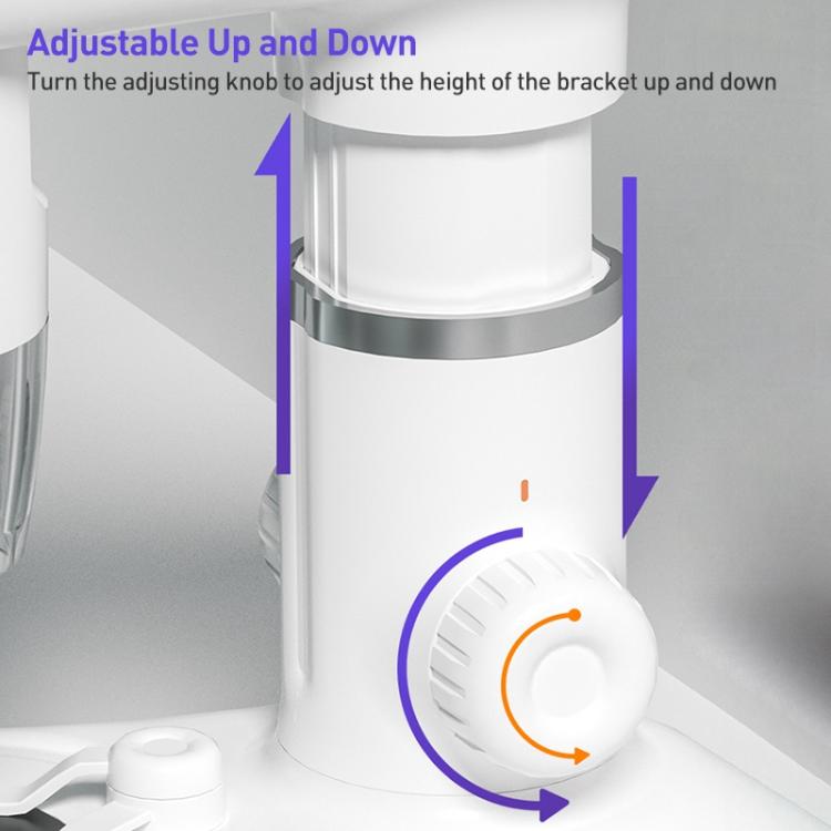 CM3 2.0 inch IPS Screen 1000X Desktop HD Digital Electron Microscope(White) - Digital Microscope by buy2fix | Online Shopping UK | buy2fix