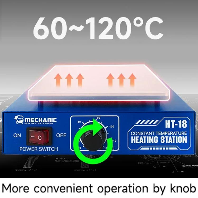 Mechanic HT-18 Intelligent Numerical Control Thermostatic Heating Platform, Plug:US Plug - Repair Platform by MECHANIC | Online Shopping UK | buy2fix