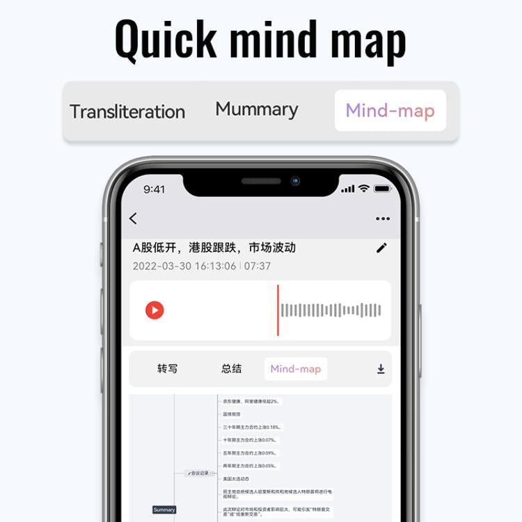 JNN M29A Portable Smart AI Magnetic Recorder Support APP Control, Memory:16GB(Black) - Recording Pen by JNN | Online Shopping UK | buy2fix