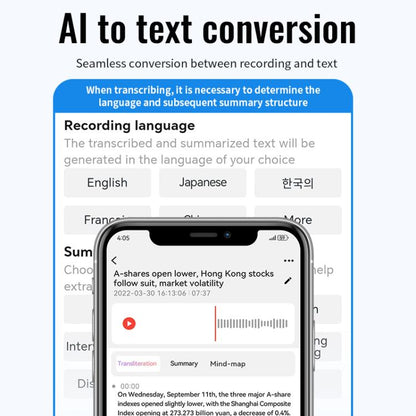 JNN M29A Portable Smart AI Magnetic Recorder Support APP Control, Memory:64GB(Black) - Recording Pen by JNN | Online Shopping UK | buy2fix
