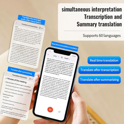 JNN M29A Portable Smart AI Magnetic Recorder Support APP Control, Memory:128GB(Black) - Recording Pen by JNN | Online Shopping UK | buy2fix