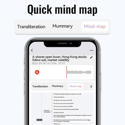 JNN A6 Portable Smart AI Magnetic Recorder Support APP Control, Memory:8GB(Black) - Recording Pen by JNN | Online Shopping UK | buy2fix