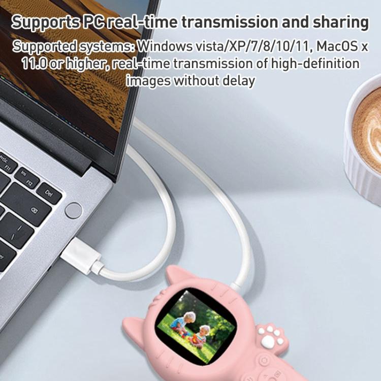 Z800 500X 2.0 inch IPS Screen Portable Handheld Dual Lens Electron Microscope(Pink) - Hand Held Style by buy2fix | Online Shopping UK | buy2fix