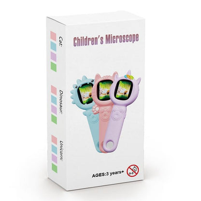 Z800 500X 2.0 inch IPS Screen Portable Handheld Dual Lens Electron Microscope(Green) - Hand Held Style by buy2fix | Online Shopping UK | buy2fix