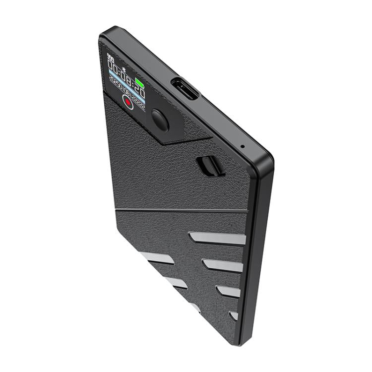 JNN A5 OLED Display Smart AI Magnetic Recorder Support APP Control, Memory:16GB(Black) - Recording Pen by JNN | Online Shopping UK | buy2fix