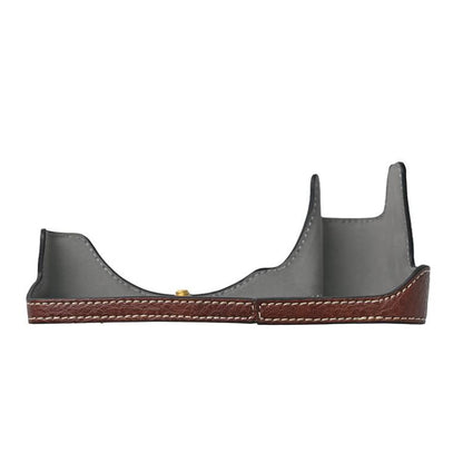 For Nikon Z6III Litchi Texture PU Leather Camera Half Case Base(Black) - Half Case by buy2fix | Online Shopping UK | buy2fix