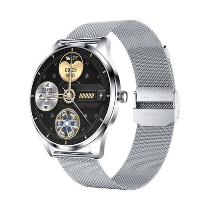 H77 1.43 inch AMOLED Screen Health & Fitness Smart Watch IP67 Waterproof Support BT Call(Silver) - Smart Watches by buy2fix | Online Shopping UK | buy2fix