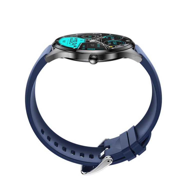 H77 1.43 inch AMOLED Screen Health & Fitness Smart Watch IP67 Waterproof Support BT Call(Blue) - Smart Watches by buy2fix | Online Shopping UK | buy2fix