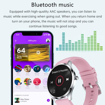 H77 1.43 inch AMOLED Screen Health & Fitness Smart Watch IP67 Waterproof Support BT Call(Gold) - Smart Watches by buy2fix | Online Shopping UK | buy2fix