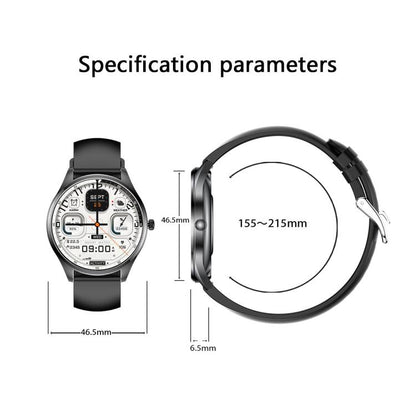 H77 1.43 inch AMOLED Screen Health & Fitness Smart Watch IP67 Waterproof Support BT Call(Beige) - Smart Watches by buy2fix | Online Shopping UK | buy2fix