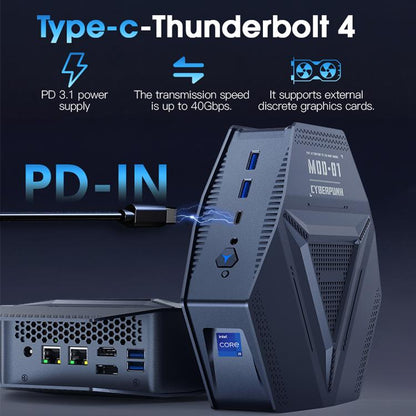 GXMO GH9 Windows 11 Mini PC, Intel Core i9 12900HK Processor, Specification:32GB+1TB(US Plug) - Windows Mini PCs by GXMO | Online Shopping UK | buy2fix