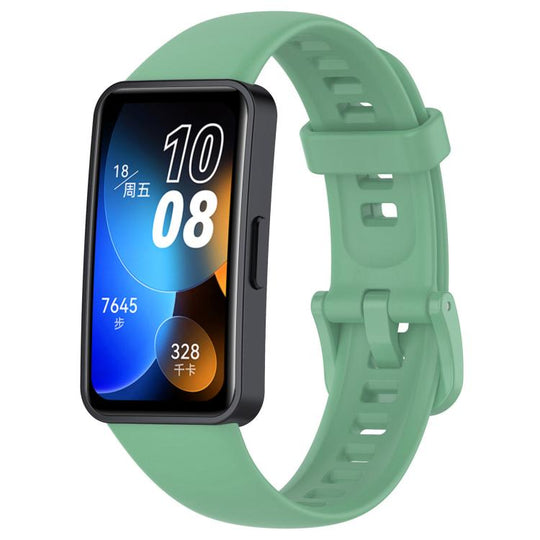 For Huawei Band 10 / 9 / 8 xDfind Nail Button Glossy Silicone Watch Band(Green)