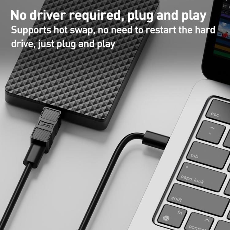 USB-B 3.0 Printer / Mobile Hard Drive / Computer Adapter, Model:USB-B Male to USB Female - Power Adapter by buy2fix | Online Shopping UK | buy2fix