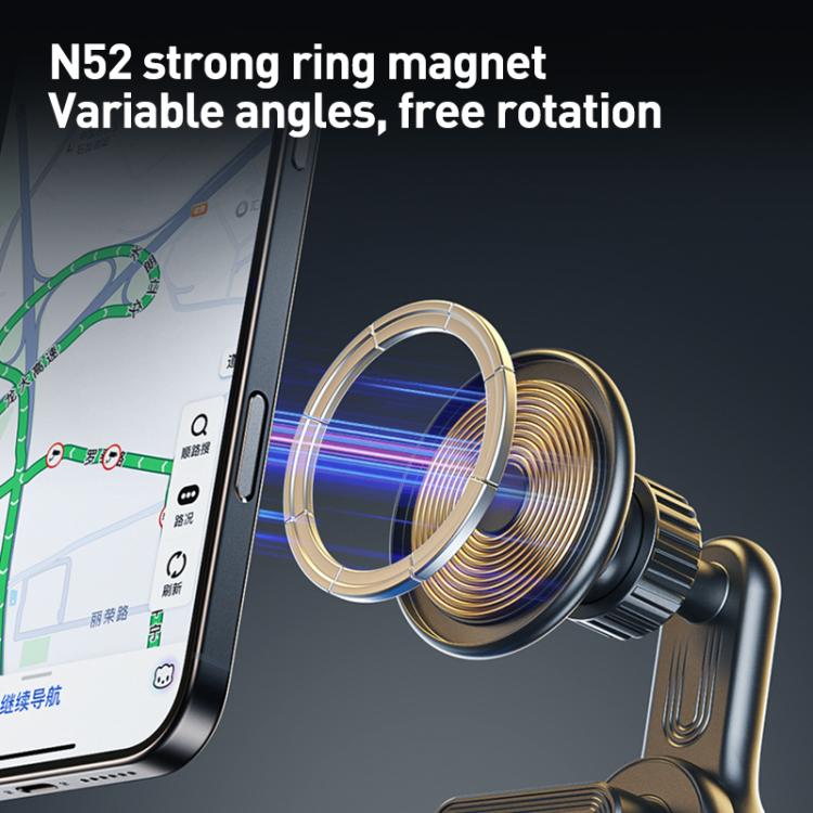 WK WA-S61 Car Display Screen MagSafe Floating Phone Holder(Black) - Universal Car Holders by WK | Online Shopping UK | buy2fix