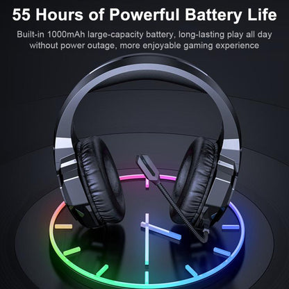 ONIKUMA B15 Tri-mode Bluetooth, 2.4G, Wired E-sports Game Headset(Black) - Multimedia Headset by ONIKUMA | Online Shopping UK | buy2fix