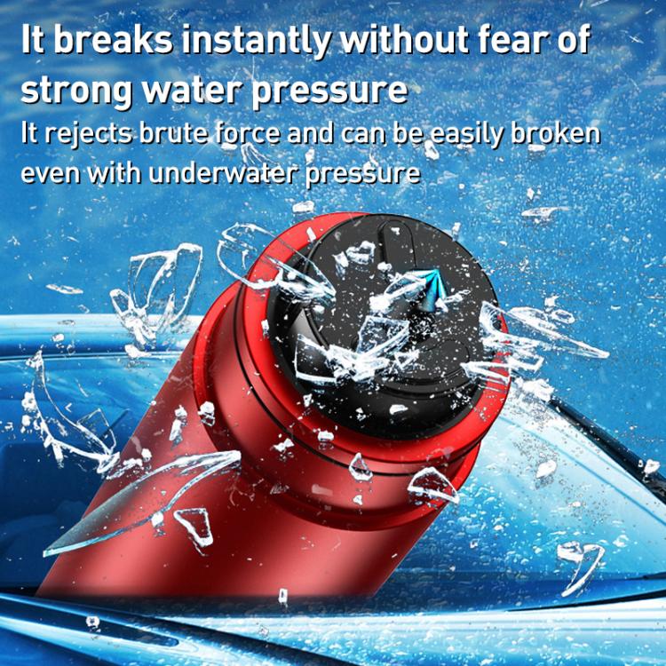 Car Breakster Escape Emergency Safety Hammer Seat Belt Cutter(Black) - Emergency Hammer by buy2fix | Online Shopping UK | buy2fix