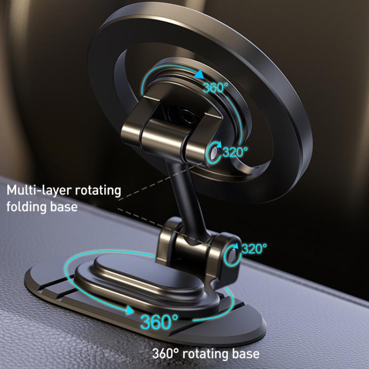 Car MagSafe Magnetic Adhesive Phone Holder(Black) - Universal Car Holders by buy2fix | Online Shopping UK | buy2fix