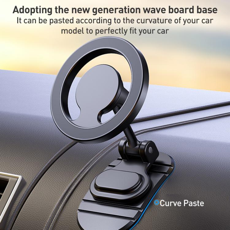 Car MagSafe Magnetic Adhesive Phone Holder(Black) - Universal Car Holders by buy2fix | Online Shopping UK | buy2fix