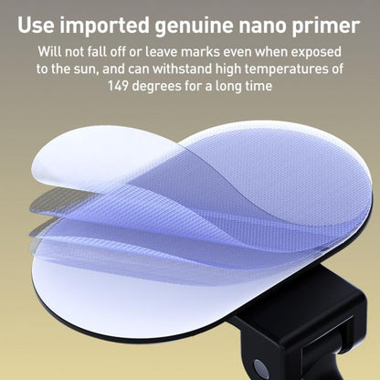 Car MagSafe Magnetic Adhesive Phone Holder(Black) - Universal Car Holders by buy2fix | Online Shopping UK | buy2fix