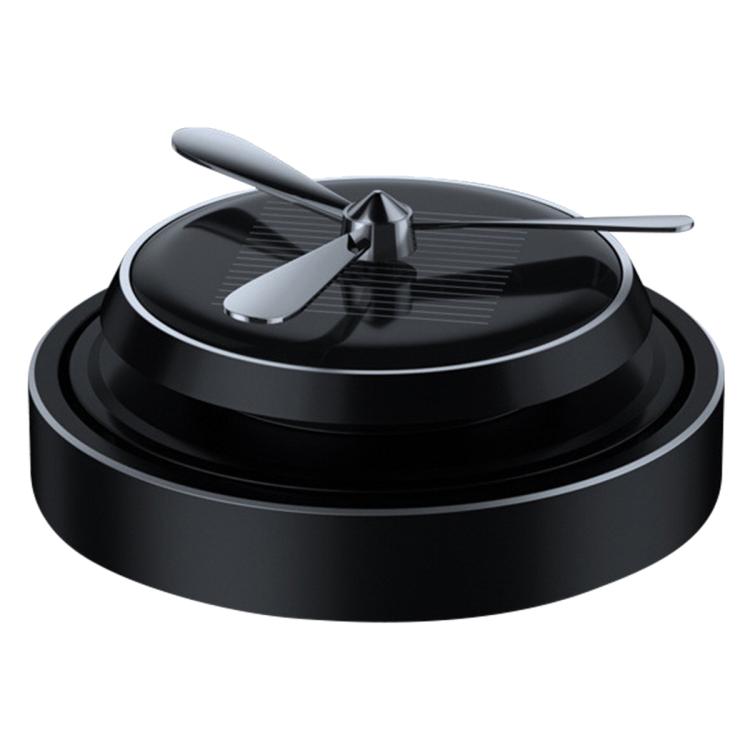 Car Solar Rotating Aromatherapy Base(Black) - Air Freshener by buy2fix | Online Shopping UK | buy2fix