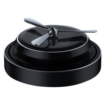 Car Solar Rotating Aromatherapy Base(Black) - Air Freshener by buy2fix | Online Shopping UK | buy2fix