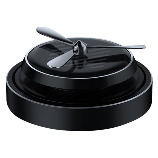 Car Solar Rotating Aromatherapy Base(Black) - Air Freshener by buy2fix | Online Shopping UK | buy2fix
