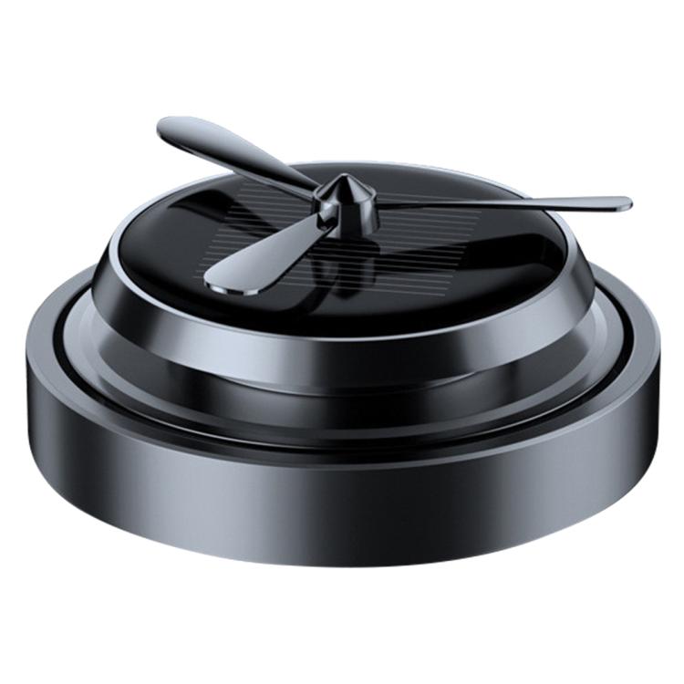 Car Solar Rotating Aromatherapy Base(Grey) - Air Freshener by buy2fix | Online Shopping UK | buy2fix