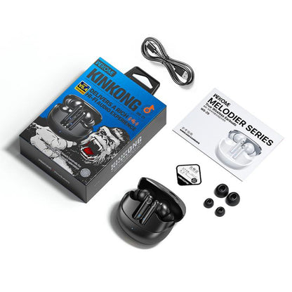 WK WS-29 Melodier Series True Wireless Earbuds(Black) - TWS Earphone by WK | Online Shopping UK | buy2fix