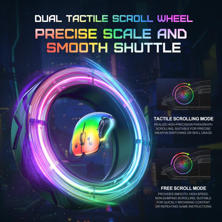 ONIKUMA CW925 12800DPI Colorful RGB E-Sports Gaming Wired Mouse(Black) - Wired Mice by ONIKUMA | Online Shopping UK | buy2fix