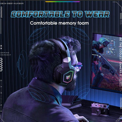 ONIKUMA GT806 Tri-mode Bluetooth 2.4G Wired E-sports Game Headset(Black) - Multimedia Headset by ONIKUMA | Online Shopping UK | buy2fix