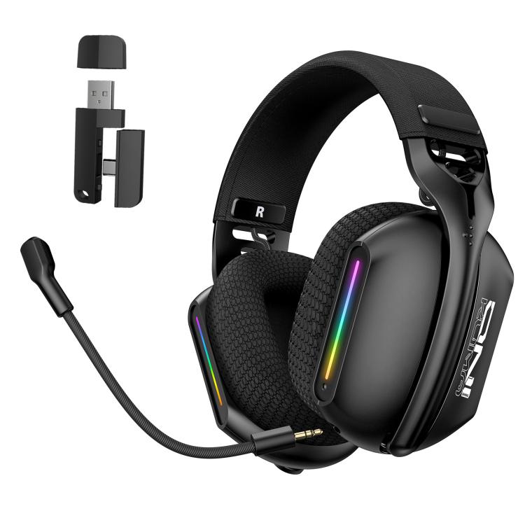 ONIKUMA GT808 Tri-mode Bluetooth 2.4G Wired E-sports Game Headset(Black) - Multimedia Headset by ONIKUMA | Online Shopping UK | buy2fix