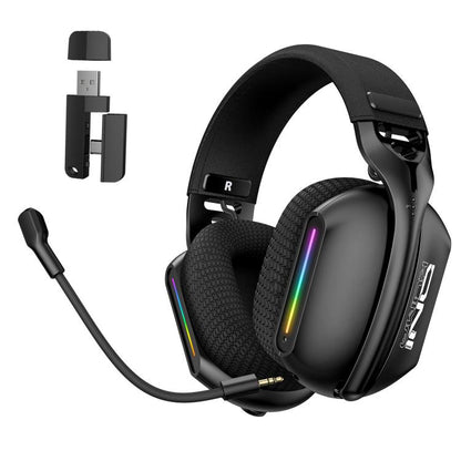 ONIKUMA GT808 Tri-mode Bluetooth 2.4G Wired E-sports Game Headset(Black) - Multimedia Headset by ONIKUMA | Online Shopping UK | buy2fix
