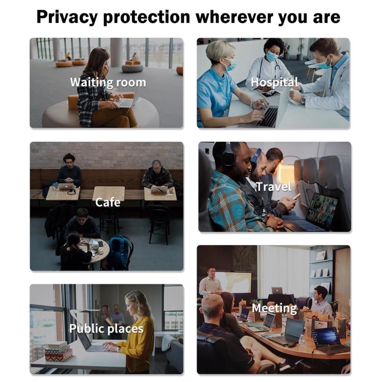 For ASUS Chromebook CX1405CKA 14 9H Anti-peeping Explosion-proof Tempered Glass Film - Screen Protection Film by buy2fix | Online Shopping UK | buy2fix