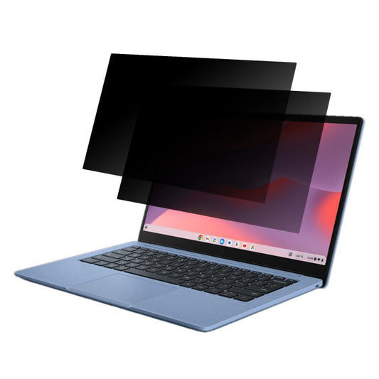 For ASUS Chromebook CX1405CKA 14 2pcs 9H Anti-peeping Explosion-proof Tempered Glass Film - Screen Protection Film by buy2fix | Online Shopping UK | buy2fix