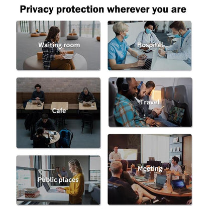 For Fujitsu FMV Lite WA1 15.6 9H Anti-peeping Explosion-proof Tempered Glass Film - Screen Protection Film by buy2fix | Online Shopping UK | buy2fix