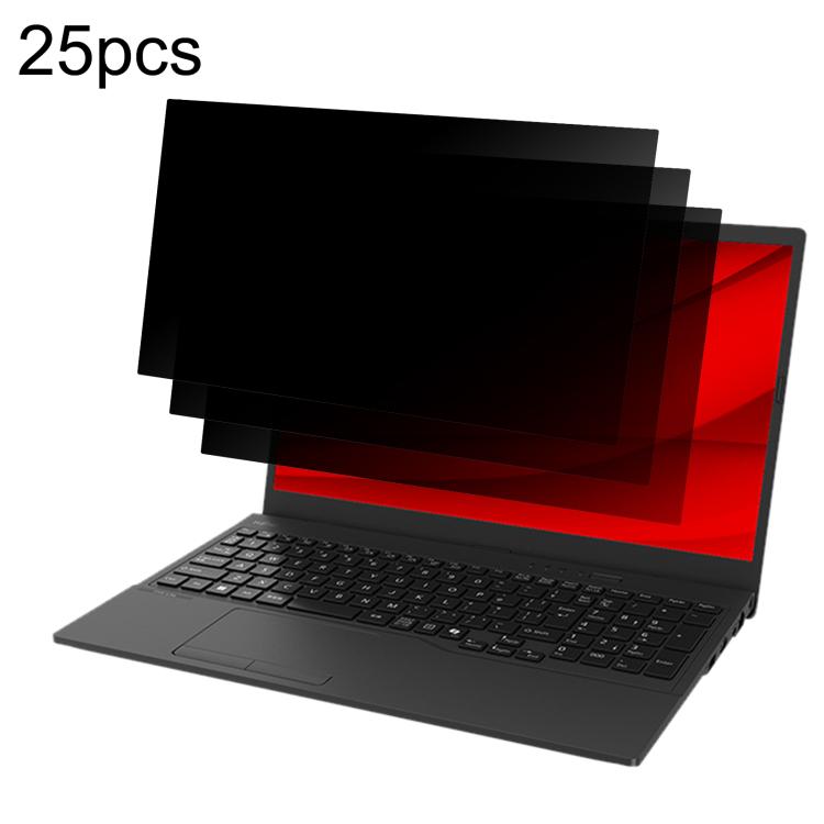 For Fujitsu FMV Lite WA1 15.6 25pcs 9H Anti-peeping Explosion-proof Tempered Glass Film - Screen Protection Film by buy2fix | Online Shopping UK | buy2fix