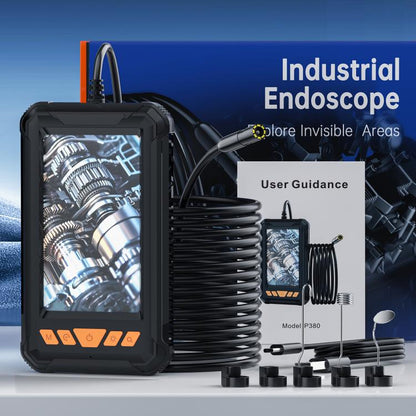 P380 8mm Lens Industrial Pipeline Endoscope with 4.3 inch HD Screen, Spec:2m Tube -  by buy2fix | Online Shopping UK | buy2fix
