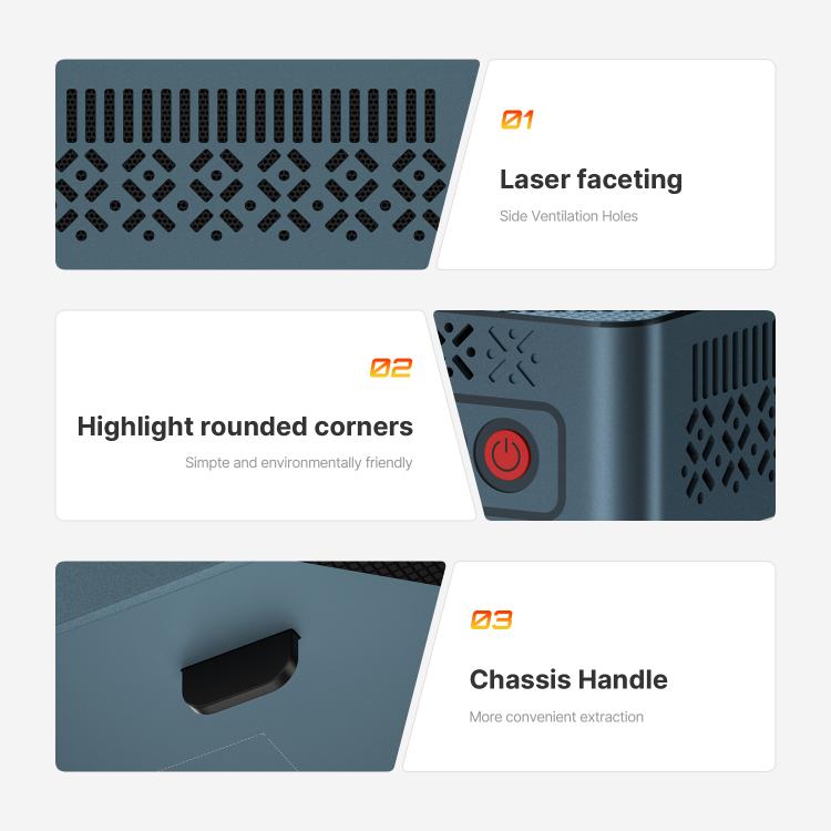 GXMO GN7 Windows 11 Mini PC, 16GB+512GB, AMD Ryzen 5 3550H 4-Core Processor(EU Plug) - Windows Mini PCs by GXMO | Online Shopping UK | buy2fix