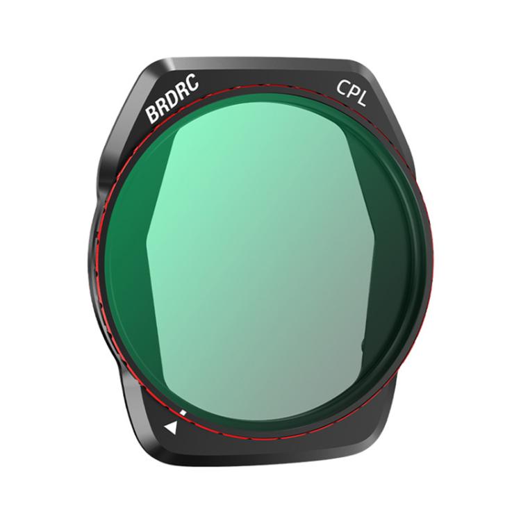 For DJI Air 3S BRDRC Camera Lens Filter, Filter:CPL - Lens Filter by BRDRC | Online Shopping UK | buy2fix